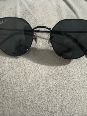 Ray-Ban Polarized Round Metal Sunglasses